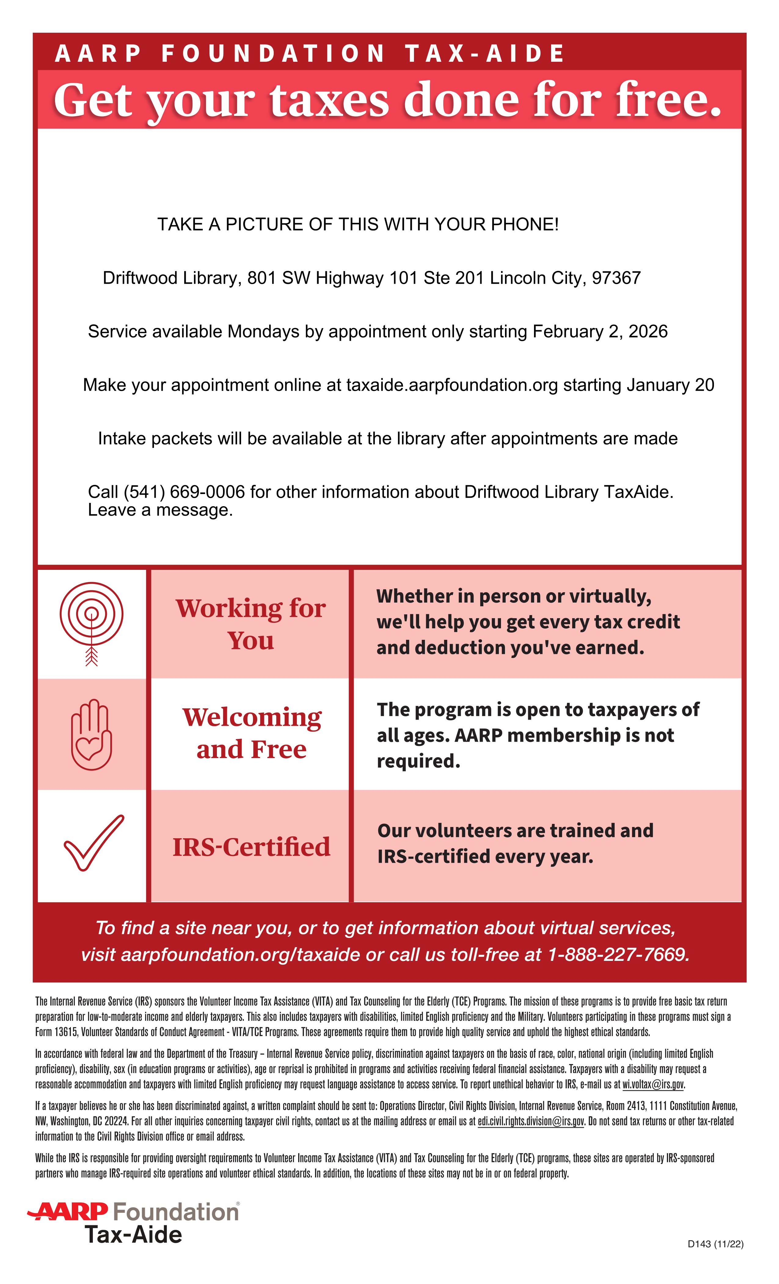 AARP Tax Assistance